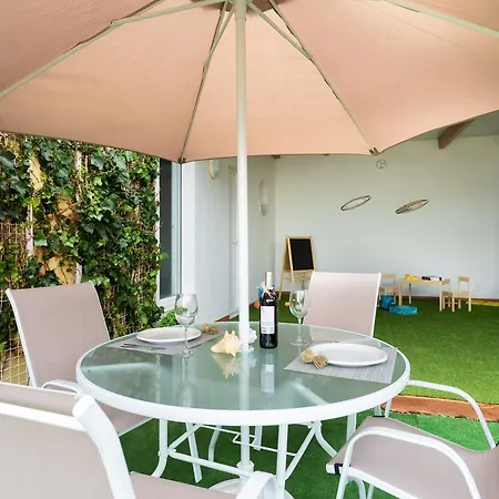 Holiday home Duplex Acoran With Pool And Sea View